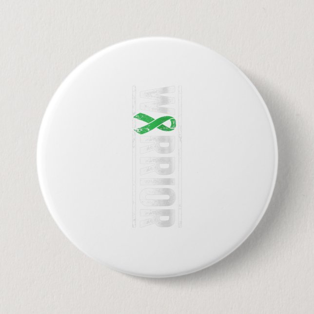 Womens Bile Duct Cancer Warrior Gallbladder Awa 7.5 Cm Round Badge (Front)