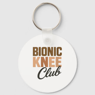 Womens Bionic Knee Club V-neck  Key Ring