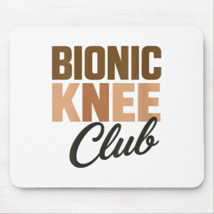 Womens Bionic Knee Club V-neck Mouse Pad