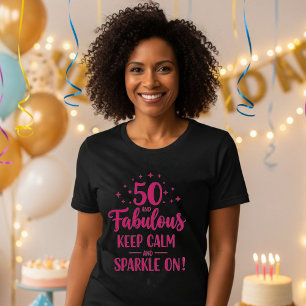 Women's Birthday T-Shirt - 50th Birthday