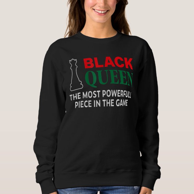 Womens Black History Month Kids Proud African Prid Sweatshirt (Front)