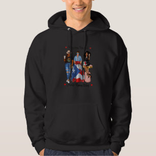 Womens Black Mexican Womens Half Mexican Puerto Ri Hoodie