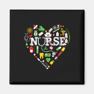 Womens Black Nurse Rn Cna Nicu Afro Africa Queen J Magnet