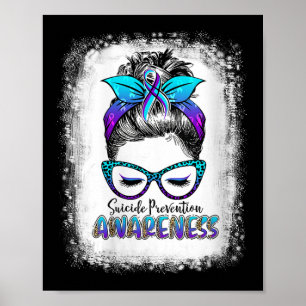 Womens Bleached Suicide Prevention Awareness Week Poster