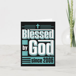 Womens Blessed5 Card