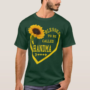 Womens Blessed To Be Called Grandma Mother's Day S T-Shirt