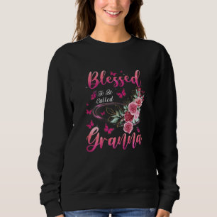 Womens Blessed To Be Called Granna Cute Girls Wome Sweatshirt