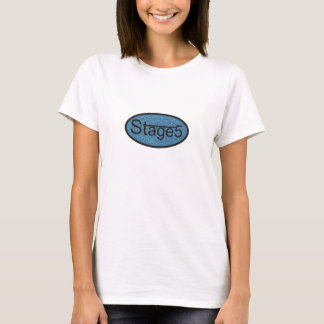 Womens Blue Oval T-Shirt
