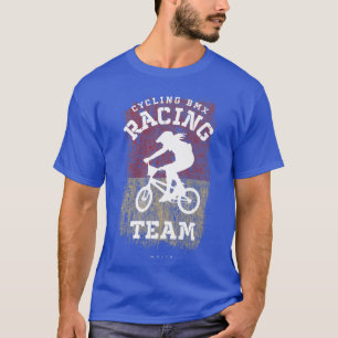 Womens BMX Bike Malta Flag Biking Cycling Racing B T-Shirt