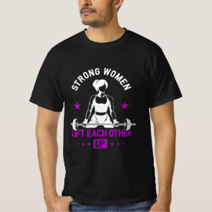 Womens Bodybuilding Gym Workout And Funny Training T-Shirt