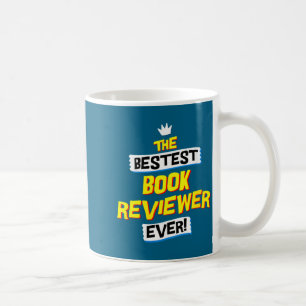 Women's Book Reviewer, Funny Critic Job Occupation Coffee Mug