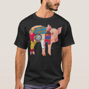 Womens bowlingART Pig Hon Baltimore (Pigtown) Orig T-Shirt