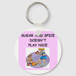 women's boxing key ring