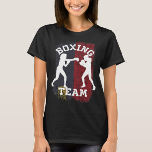 Womens Boxing Liechtenstein Combat Sports Fighter T-Shirt