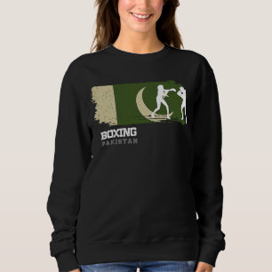 Womens Boxing Pakistan Combat Sports Fighter Boxin Sweatshirt