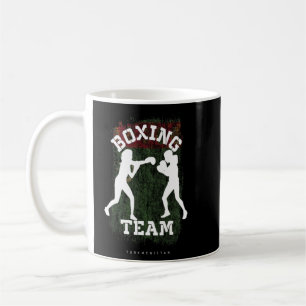 Womens Boxing Turkmenistan Combat Sports Fighter B Coffee Mug