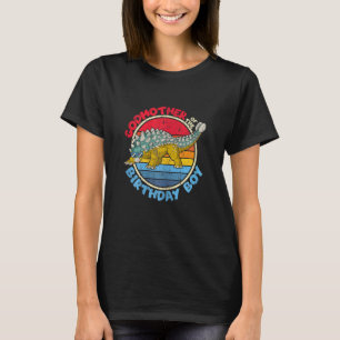 Womens Boy Birthday I Godmother I Ankylosaurus I F T-Shirt