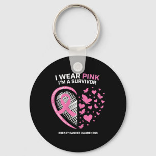 Womens Breast Cancer Survivor Gifts Women Mum Cute Key Ring