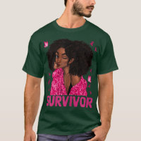 Womens Breast Cancer Survivor Rosie Riveter Pink A