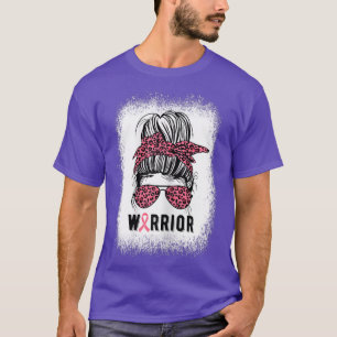 Womens Breast Cancer Warrior Pink Ribbon Breast Ca T-Shirt