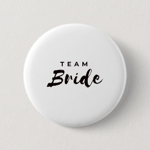 Womens Bridal Party Team Bride Team Groom Premium 6 Cm Round Badge