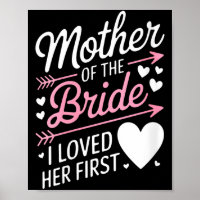 Womens bridal shower mother of the bride loved