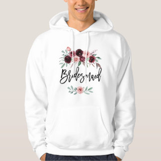 Womens Bridal Shower Wedding for Bridesmaid Maid o Hoodie
