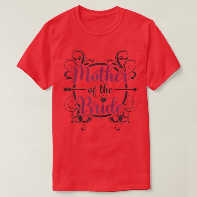 Womens Bride Mother Of The Bride1357 T-Shirt (Design Front)