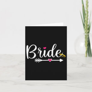 Womens Bride To Be Womens Wedding Marry Bride Groo Card