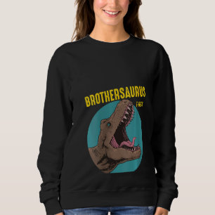 Womens Brothersaurus Big Brother T Rex Dinosaur Ge Sweatshirt
