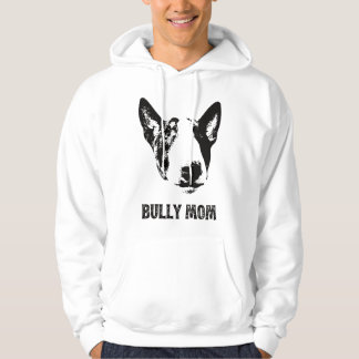 Womens Bully Mom - English Bull Terrier Mom Hoodie