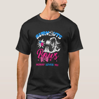 Womens Burnouts Or Bows Gender Reveal Baby P Y Ann T-Shirt