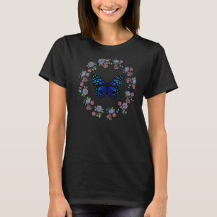 Women's Butterfly Spring And Summer Teen Girls  1 T-Shirt