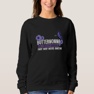 Womens Butternonna like a Grandma only Nonna Sweatshirt