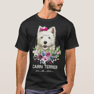 Womens Cairn Terrier  Gifts Dog Mum Premium  T-Shirt