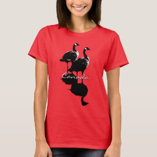 Women's Canada T-shirt Canada Goose Souvenir Shirt