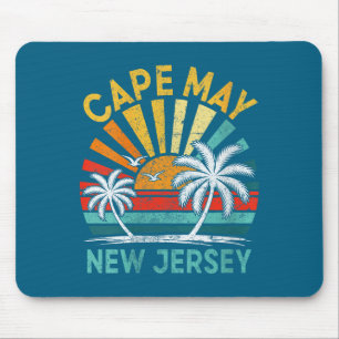 Women's cape may beach new jersey family vacation mouse pad
