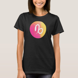 Womens Capricorn Zodiac Horoscope Astrology T-Shirt