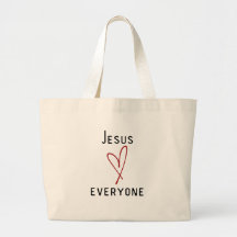 Women's Carry Bag | Jesus Loves Everyone | Jumbo