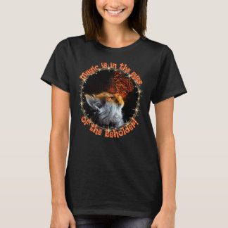 Women's Cat T-shirt, Magic Is In The Eyes T-Shirt