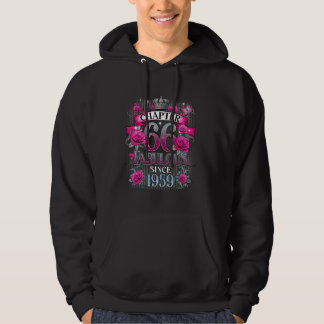 Womens Chapter 66 Fabulous Since 1959 66th Birthda Hoodie