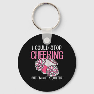 Womens Cheer Girl Design For A Cheerleading Girl Key Ring