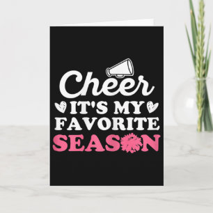 Womens Cheerleader Design For A Cheerleader  Card