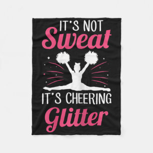 Womens Cheerleader Design For A Cheerleader Girl  Fleece Blanket