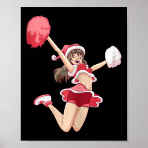 Womens Cheerleader From Bow To Toe Cheerleading Ch Poster