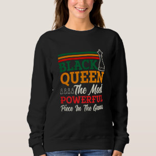 Womens Chess Queen Most Powerful Piece Checkmate C Sweatshirt