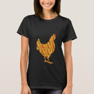 Womens Chicken Easy Halloween Costume Hen Fowl Diy T-Shirt
