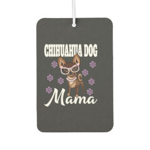 Women's Chihuahua Dog Mum   Car Air Freshener