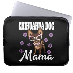 Women's Chihuahua Dog Mum Laptop Sleeve