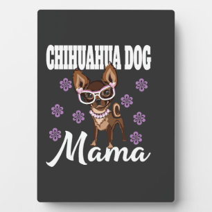 Women's Chihuahua Dog Mum Plaque